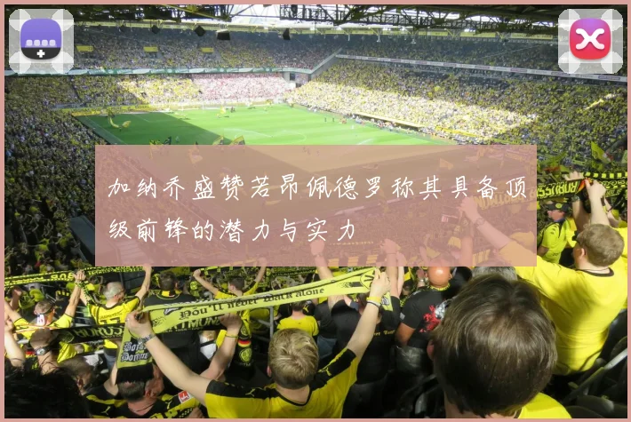 加纳乔盛赞若昂佩德罗称其具备顶级前锋的潜力与实力